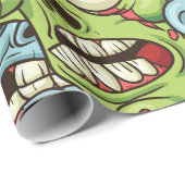 ハロウィンゾンビ ラッピングペーパー (ロールコーナー)