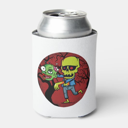 ハロウィンゾンビ 缶クーラー (缶正面)