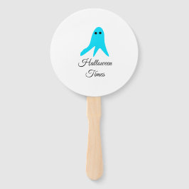 ハロウィンタイムズブルー幽霊落書き手描きfal ハンドファン