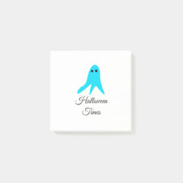 ハロウィンタイムズブルー幽霊落書き手描きfal ポストイット