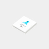 ハロウィンタイムズブルー幽霊落書き手描きfal ポストイット (アングル)