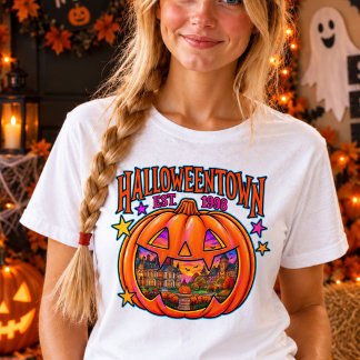 ハロウィンタウンのかぼちゃTシャツ - リトロハロウィン1998 トライブレンドTシャツ