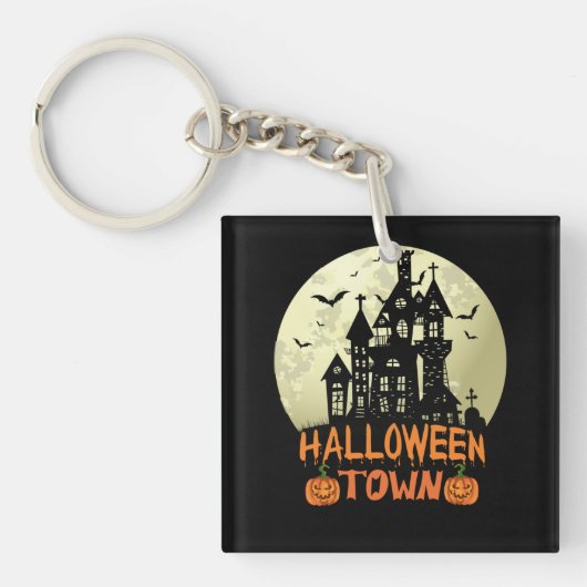 ハロウィンタウン キーホルダー (正面)