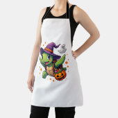 ハロウィンタートルガメのコスチューム男性女性子供B エプロン (インサイチュ)