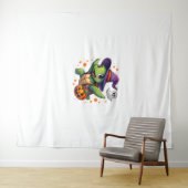 ハロウィンタートルガメのコスチューム男性女性子供B タペストリー (インサイチュ(横))