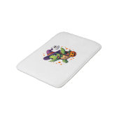 ハロウィンタートルガメのコスチューム男性女性子供B バスマット (アングル)