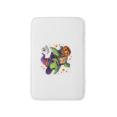 ハロウィンタートルガメのコスチューム男性女性子供B バスマット (正面縦)