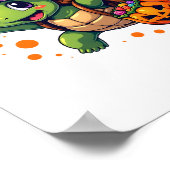 ハロウィンタートルガメのコスチューム男性女性子供B ポスター (角)