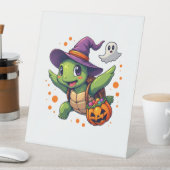 ハロウィンタートルガメのコスチューム男性女性子供B 台座サイン (インサイチュ)