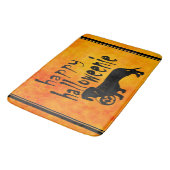 ハロウィンダックスフントトリックオアトリート バスマット (アングル)