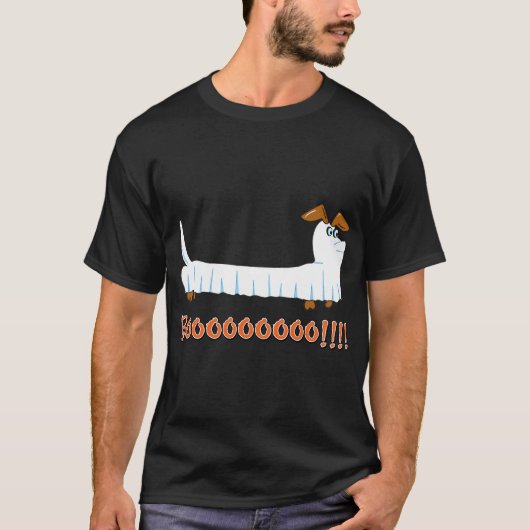 ハロウィンダックスフント Tシャツ (正面)