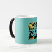 ハロウィンダブルダブルトイルとトラブル モーフィングマグカップ (正面左)