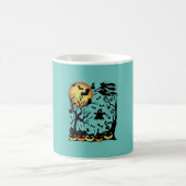 ハロウィンダブルダブルトイルとトラブル モーフィングマグカップ (中央)