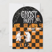 ハロウィンダンス 招待状 (正面)