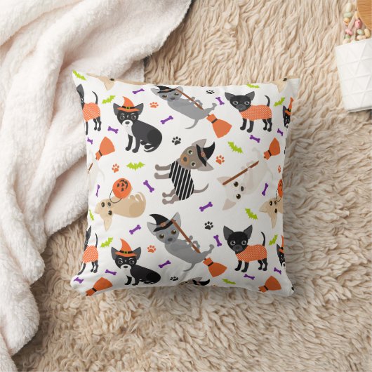 ハロウィンチワワ クッション (ブランケット)