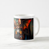 ハロウィンチワワ コーヒーマグカップ (正面右)