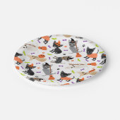 ハロウィンチワワ ペーパープレート (アングル)