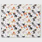 ハロウィンチワワ ラッピングペーパー (フラット)