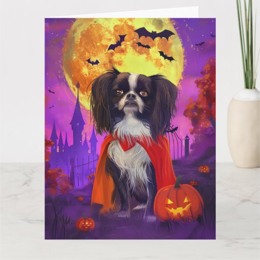 ハロウィンチ日本のンヴァンパイアパンプキンズ怖 カード (正面)