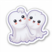 ハロウィンツインズステッカー シール (正面)