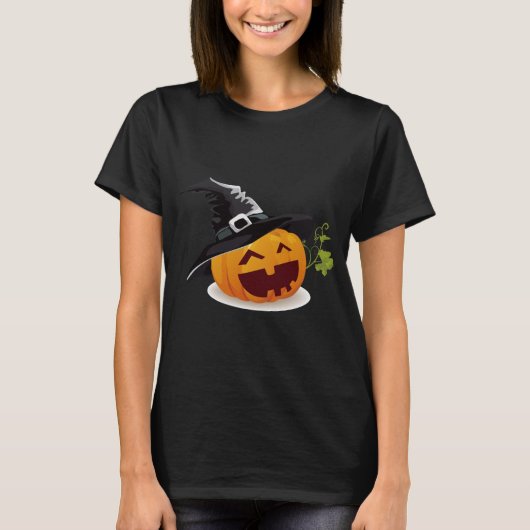 ハロウィンツリーの休日 Tシャツ (正面)