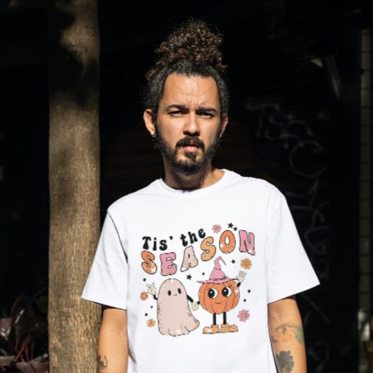 ハロウィンティスザシーズン幽霊&カボチャ Tシャツ