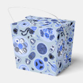 ハロウィンティーパーティー包装紙 フェイバーボックス (裏面サイド)