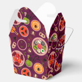 ハロウィンティーパーティー包装紙 フェイバーボックス (オープン)