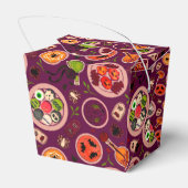 ハロウィンティーパーティー包装紙 フェイバーボックス (裏面サイド)