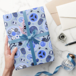 ハロウィンティーパーティー包装紙 ラッピングペーパー