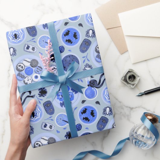 ハロウィンティーパーティー包装紙 ラッピングペーパー (ギフト)