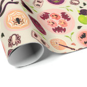 ハロウィンティーパーティー包装紙 ラッピングペーパー (ロールコーナー)