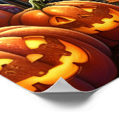 ハロウィンテディベアのポスター ポスター (角)