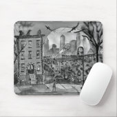 ハロウィンテーマのマウスパッド マウスパッド (マウス)