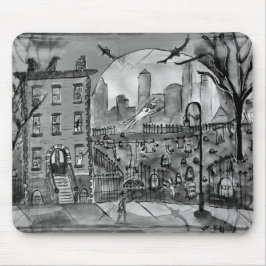 ハロウィンテーマのマウスパッド マウスパッド