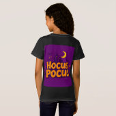ハロウィンテーマの作品 Tシャツ (裏面フル)