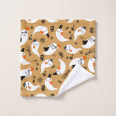 ハロウィンテーマバスタオルセット バスタオルセット (ウォッシュタオル)