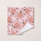 ハロウィンテーマバスタオルセット バスタオルセット (ウォッシュタオル)