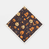 ハロウィンテーマ スタンダードランチョンナプキン (角)