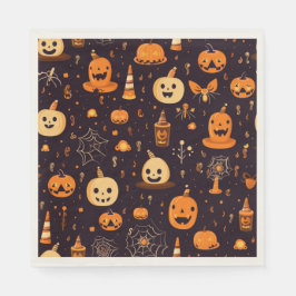 ハロウィンテーマ スタンダードランチョンナプキン