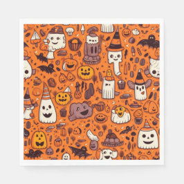 ハロウィンテーマ スタンダードランチョンナプキン