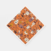 ハロウィンテーマ スタンダードランチョンナプキン (角)
