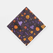 ハロウィンテーマ スタンダードランチョンナプキン (角)