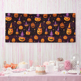 ハロウィンテーマ 横断幕