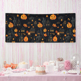 ハロウィンテーマ 横断幕