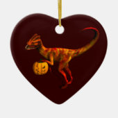 ハロウィンディロフォサウルス セラミックオーナメント (正面)