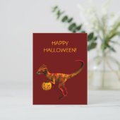ハロウィンディロフォサウルス ポストカード (スタンド正面)
