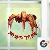 ハロウィンデカールカスタムズゴリーゾンビウィンドウデカール ウィンドウサイン (ホーム)