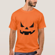 ハロウィンデコレーションのための邪悪なグリンパンプキン顔