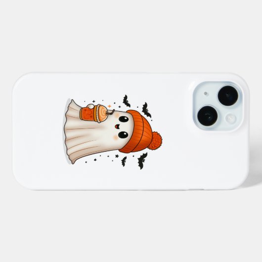 ハロウィンデザインのスマホケース Case-Mate iPhoneケース (裏面 (横))